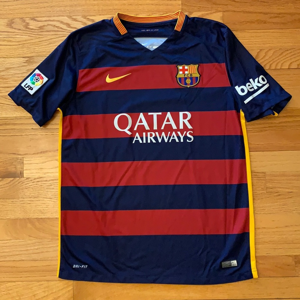 NIKE men’s soccer Jersey FC Barcelona authentic, L
